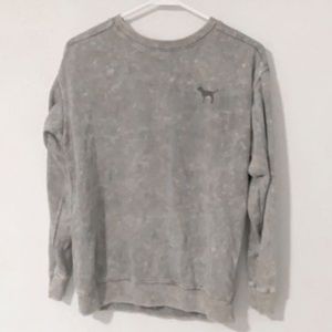 this is a PINK heather grey crew neck.